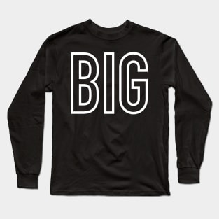 Big Stencil Long Sleeve T-Shirt